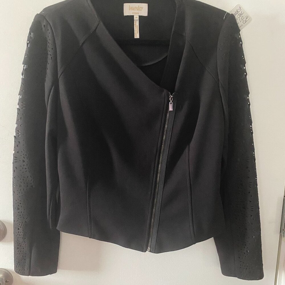 Laundry Black jacket size 10